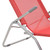  Folding Sun Loungers 2 pcs Textilene Red A949-44339