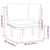  7 Piece Patio Lounge Set with Cushions Solid Acacia Wood A949-3087006