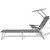  Sun Lounger with Canopy Steel Gray A949-42934