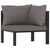  6 Piece Patio Lounge Set with Cushions Poly Rattan Anthracite A949-49409