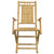  5 Piece Patio Dining Set Bamboo A949-3278529