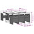  7 Piece Patio Dining Set with Cushions Beige Poly Rattan A949-3277677