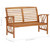  Patio Bench 46.9" Solid Acacia Wood A949-310269