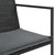  9 Piece Patio Dining Set with Cushions Poly Rattan Black A949-44445