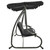  Outdoor Swing Bench with Canopy Anthracite A949-313339
