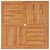  Garden Table 47.2"x47.2"x29.5" Solid Teak Wood A949-49005