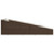  Garden Bed Brown 43.3"x78.7" Poly Rattan A949-42666