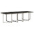  15 Piece Garden Dining Set with Cushions Grey Poly Rattan A949-3277764