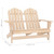  2-Seater Patio Adirondack Chair Solid Wood Fir A949-315902