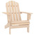  Patio Adirondack Chair with Table Solid Fir Wood A949-315922