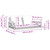  Swing Bench with Cushions Black 42.9"x24.4"x15.7" Poly Rattan A949-368160