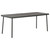  Patio Table Dark Gray 70.9"x32.7"x28.3" Steel A949-46632