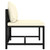  9 Piece Patio Lounge Set with Cushions Poly Rattan Black A949-3059799