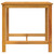  3 Piece Balcony Set Solid Wood Acacia A949-365854