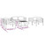  7 Piece Patio Lounge Set with Cushions Aluminum Anthracite A949-3107801