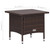  2 Piece Patio Lounge Set with Cushions Poly Rattan Brown A949-310232