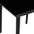  5 Piece Patio Dining Set Black A949-3099265