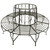  Patio Tree Bench 63" Steel A949-313033