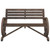  Patio Bench 2-Seater Solid Wood Fir A949-365104