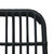  3 Piece Patio Dining Set Poly Rattan and Glass A949-3060249