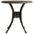  5 Piece Bistro Set Cast Aluminum Bronze A949-3070598