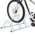  Bicycle Stand for 4 Bikes Floor Freestanding Galvanized Steel A949-4005566
