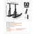  Weight Sled, Steel Power Sled, Fitness Training Sleds for Athletic Exercise Speed Improvement, Wor E415-SZXQHS12YCTXPNCFL001V0