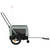  Pet Bike Trailer Gray and Black Oxford Fabric and Iron A949-93944