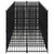  Outdoor Dog Kennel Steel 158.8 ft A949-3097943