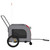  Pet Bike Trailer Red and Gray Oxford Fabric and Iron A949-93859