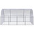  Outdoor Chicken Coop 9.8'x13.1'x6.6'Galvanized Steel A949-3095464