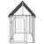  Outdoor Dog Kennel with Roof 78.7"x39.4"x59.1 A949-171496