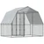  Chicken Cage with Roof and Door Silver Galvanized Steel A949-3294910