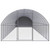  Outdoor Chicken Coop 9.8'x52.5'x6.6'Galvanized Steel A949-3095478