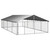  Outdoor Dog Kennel with Roof 236.2"x118.1"x59.1 A949-171502