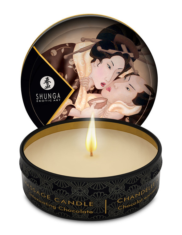 Mini Massage Candle - Excitation - Intoxicating Chocolate - 1 Fl. Oz. M919-SHU4609