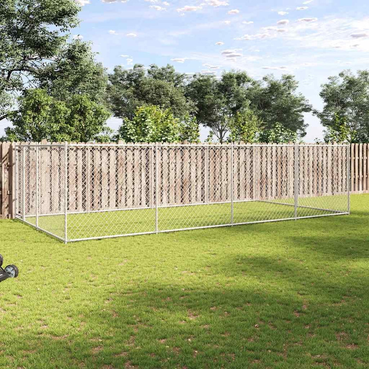  Outdoor Dog Kennel 24.9'x12.5'x6.2' A949-144938