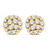 10K All Yellow Gold 0.50 Carat Round Shape Stud Earrings 0126214-ALY