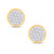 10K Yellow Gold 0.10 Carat Round Shape Earrings-0126032-YG