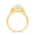 10K Yellow Gold 1.50 Carat Round Shape Ladies Ring-0229967-YG
