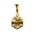 10K Yellow Gold 0.25 Carat Flower Shape Pendant-0825231-YG