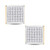 10K Yellow Gold 0.10 Carat Square Shape Earrings-0124102-YG