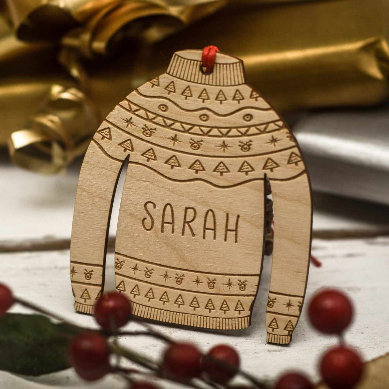 christmas giraffe jumper