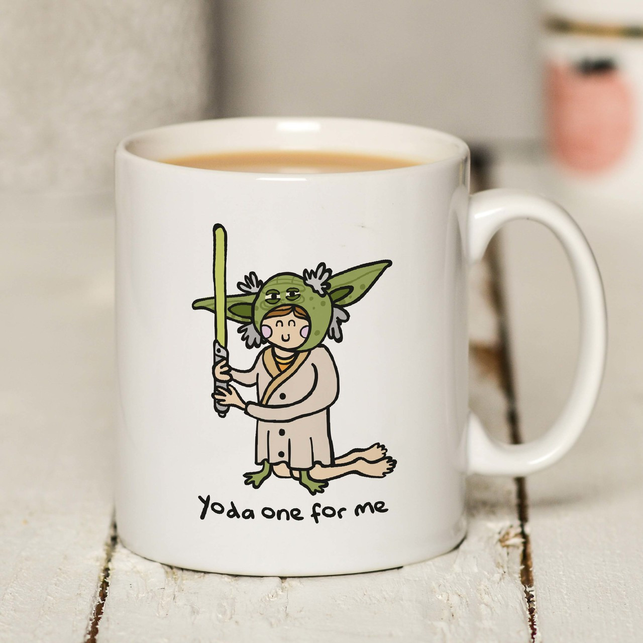 Yoda one deals for me mug