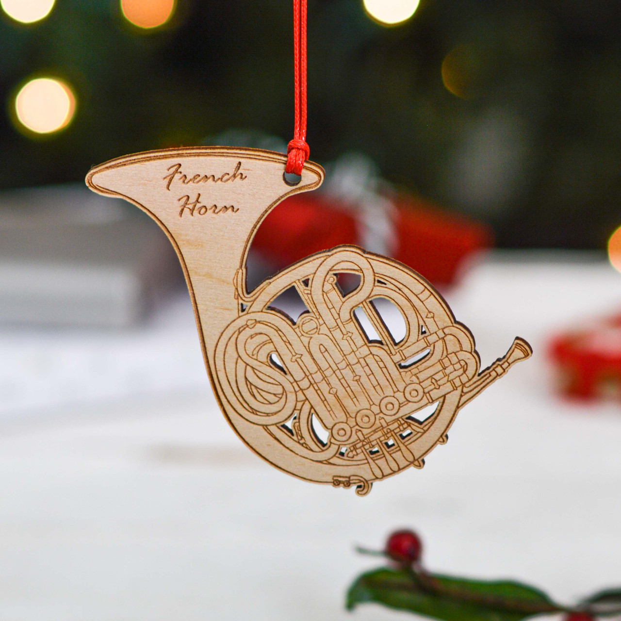 Personalised French Horn Decoration The Crafty Giraffe