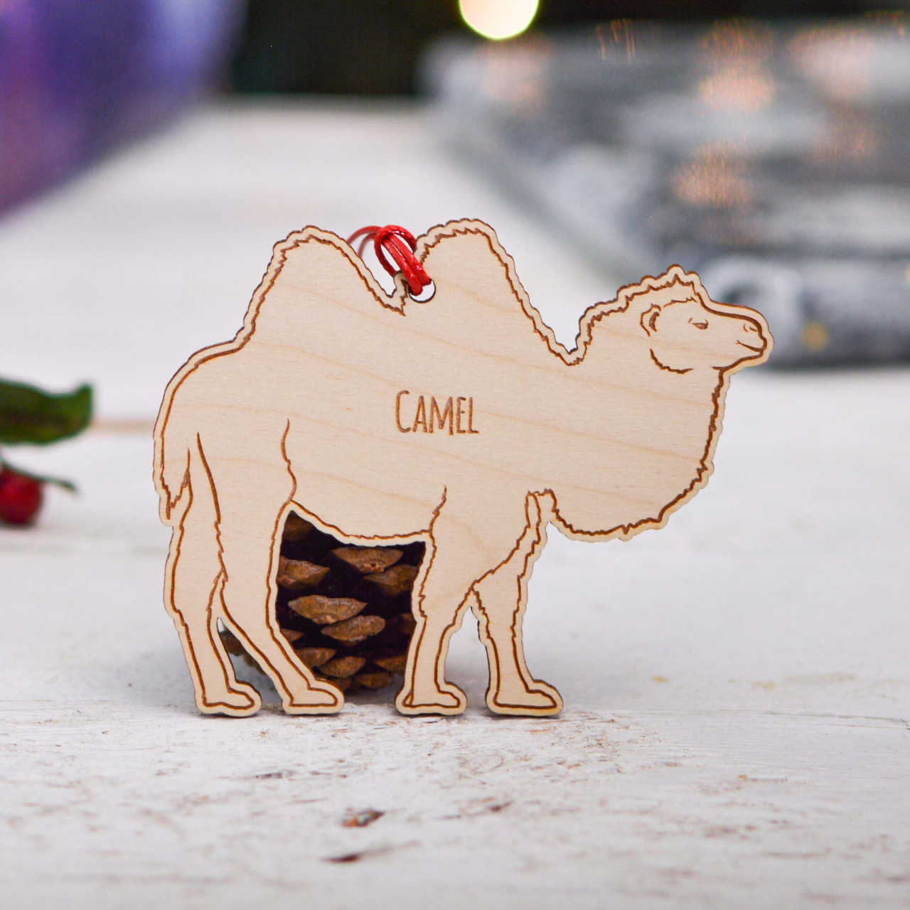 camel xmas decorations