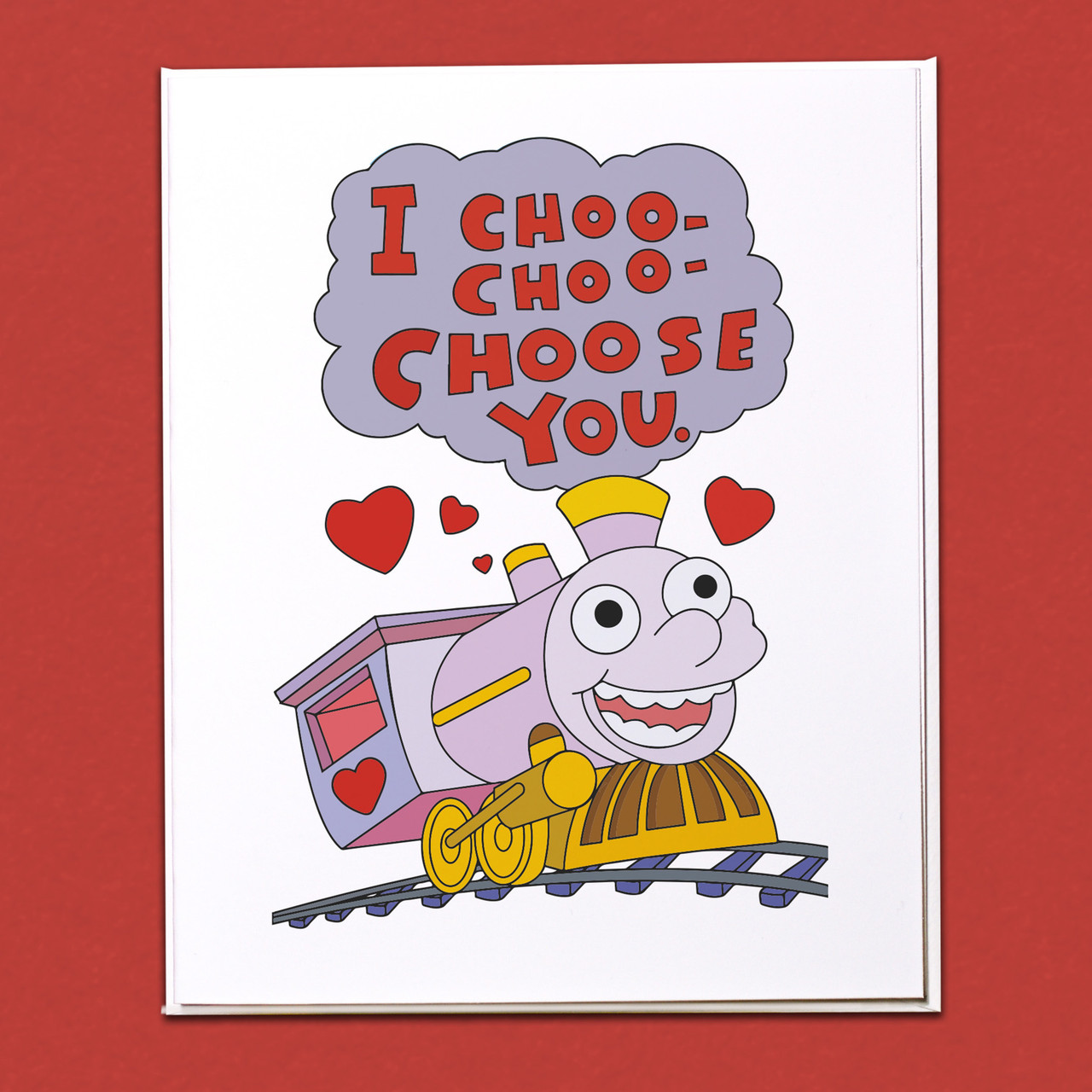I Choo choo Choose You Card The Crafty Giraffe