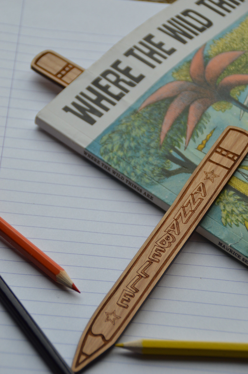 Personalised Pencil Bookmark The Crafty Giraffe