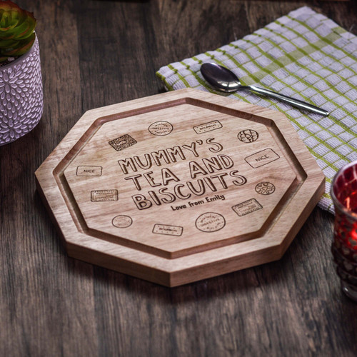 Personalised - Tea and Biscuits Board