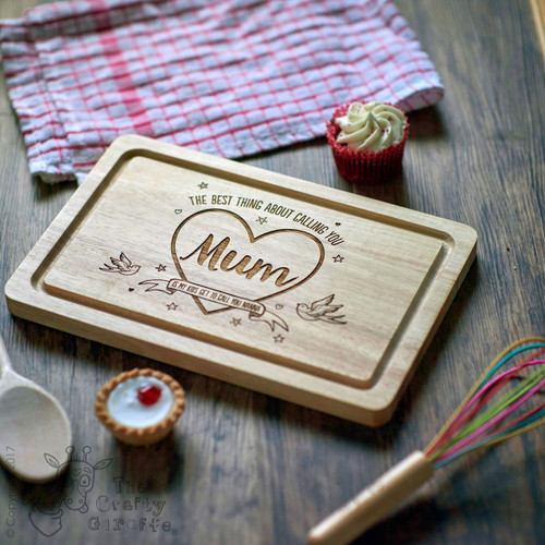 Personalised The Best thing about calling you Mum Board